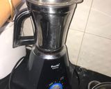 A picture of step 3 of Appam with coconut milk.