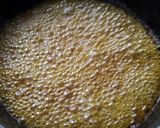 A picture of step 2 of Mung dal halwa.
