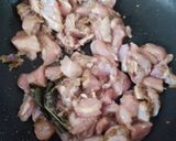 Foto langkah ke 4 dari resep Ayam Tumis Terong.