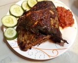 Foto langkah ke 5 dari resep Ikan Bawal Bakar Sambal Terasi.
