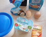 Gyors kakaós túrós pite mogyorókrémmel recept fázis 1 fotója