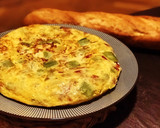 Foto del paso 5 de la receta: Tortilla de calabacín rellena de cosas ricas 😍😍
