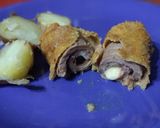 Foto del paso 3 de la receta: Rollitos de carne y papas orgánicas
