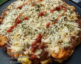 Foto langkah ke 6 dari resep 52. Pizza Daging Roti Teflon.