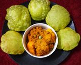 A picture of step 3 of Matar Puri.
