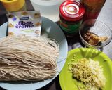 Foto langkah ke 1 dari resep Douban Miso Ramen.