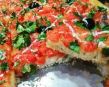 صورة لخطوة 10 من وصفة بيتزا كاري تقليدية 🍕🍕