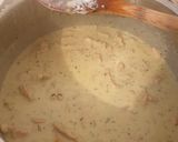 Tejszínes tárkonyos pulykaragu recept fázis 4 fotója