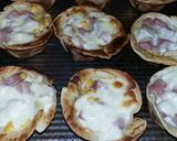 Foto del paso 5 de la receta: Canastitas de jamón, queso y choclo