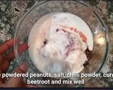 A picture of step 4 of Beetroot Raita.