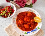عکس مرحله 7 از دستور 🌺کوفته مرغ با سس بادمجان