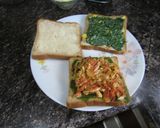 A picture of step 3 of Healthy veg sandwich.