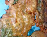 A picture of step 5 of Palak ky Pakory.