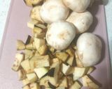 عکس مرحله 2 از دستور ساندویچ قارچ و بادمجان