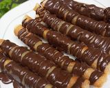 Foto langkah ke 4 dari resep Banana Roll.