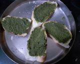 A picture of step 5 of Vada Pav Bruschetta 2 ways.