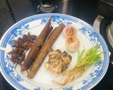 Hình bước làm 1 của món Phở bò tái