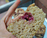 Foto del paso 10 de la receta: Budín🍮 de naranja🍊 con uvas🍇 vegano🍰..