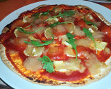Foto del paso 5 de la receta: Pizza de base de tortilla de harina