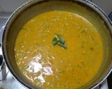 A picture of step 5 of Turai gravy marathi style.