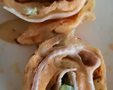 Foto del paso 6 de la receta: Rulo de calabacín, pechuga de pavo, queso crema y aguacate