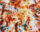 Hình bước làm 5 của món Bánh pizza tại nhà