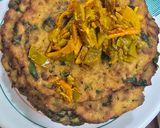 A picture of step 6 of Makai methi puri.