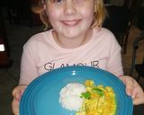 A picture of step 6 of Caitlin Chicken Coconut Curry.