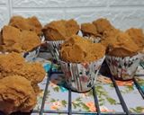 Foto langkah ke 6 dari resep BOLU KUKUS MEKAR GULA MERAH (TANPA TELUR) | TANPA MIXER.