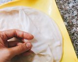 Hình bước làm 5 của món Vỏ cuốn nem/chả giò (bột mì)