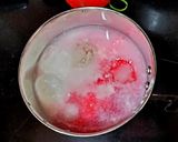 A picture of step 1 of Amritsari Rose Lassi.