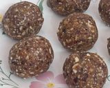 A picture of step 10 of No-Refined-Sugar Dry Fruit Ladoo | Dates & Nuts Energy Bites.