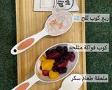 صورة لخطوة 1 من وصفة سموذي لذيذ 😋 👌🏻❤️