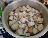 Foto langkah ke 2 dari resep Sayur gori buntut sapi kuah santan.