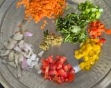 A picture of step 1 of Jowar Mix Veggies Chilla - Sorghum Mix Veggies Pancake - Gluten-free - Weight Loss - Breakfast.