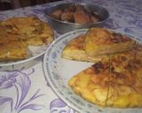 Foto del paso 5 de la receta: Tortilla de papa rellena jamón y queso