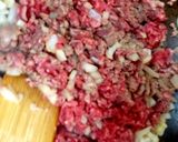 A picture of step 2 of Chinese Minced Beef and Rice.🥰#Mainmeal.