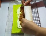 Foto langkah ke 11 dari resep Bolu gulung pandan a.k.a roll cake ekonomis.