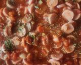 Foto del paso 3 de la receta: Espagueti con Salchichas a la Mexicana
