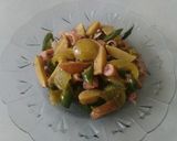 Foto langkah ke 6 dari resep Tumis jengkol+cumi+cabe hijau+tomat hijau.