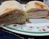 Foto del paso 5 de la receta: Pan Casero relleno de jamón y queso 😋