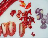 Foto langkah ke 2 dari resep Sambal Penyetan (cepat dan mudah).