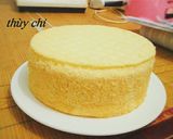 Hình bước làm 6 của món Bánh gato Hong Kong làm bằng nồi cơm điện (khuôn 16cm)