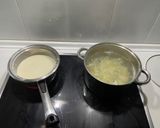 Foto del paso 1 de la receta: Volcán de patata con lava de queso y virutas de jamón