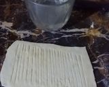 A picture of step 4 of Soft shakkarpare🌟.