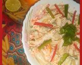 A picture of step 4 of Mayocheese pasta salad.