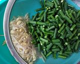 Foto langkah ke 1 dari resep Tumis Kacang Panjang & Kecambah Kedelai.