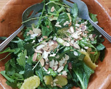 Foto del paso 3 de la receta: Ensalada de espinacas y arúgula con naranja