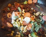 A picture of step 9 of Javanese Fried Rice.