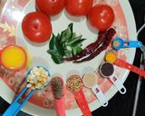 टोमाटो राइस (Tomato rice recipe in hindi) रेसिपी चरण 1 फोटो